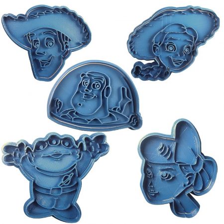Cuticuter Hogwarts Harry Potter Pack Cookie Cutter, Blue, 16 x 14 x 1.5 cm,  Pack of 5